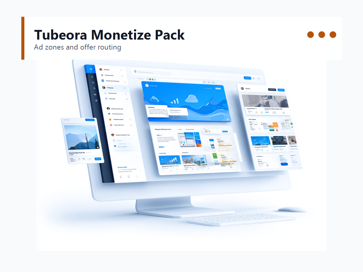 Tubeora Monetize Pack software preview